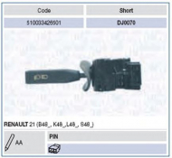 Переключатель MAGNETI MARELLI 510033426501