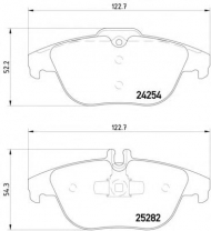 Комплект тормозных колодок HELLA 8DB 355 016-281
