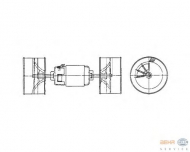 вентилятор BEHR HELLA SERVICE 8EW 009 160-531