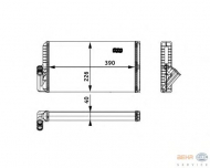 Теплообменник BEHR HELLA SERVICE 8FH 351 312-541