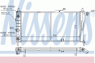 Теплообменник NISSENS 63281