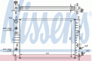 Теплообменник NISSENS 62216A
