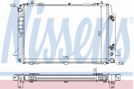 Теплообменник NISSENS 60469A