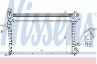 Теплообменник NISSENS 61326A