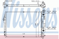 Теплообменник NISSENS 60922
