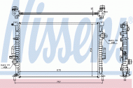 Теплообменник NISSENS 66857