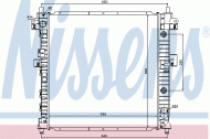 Теплообменник NISSENS 64316