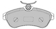 Комплект тормозных колодок MAPCO 6584