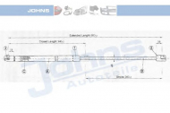 Газовая пружина JOHNS 90 06 95-95