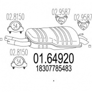 Амортизатор MTS 01.64920