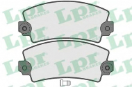Комплект тормозных колодок LPR 05P117