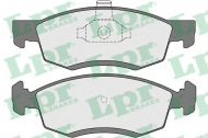 Комплект тормозных колодок LPR 05P1654