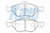 Комплект тормозных колодок KAVO PARTS BP-4567