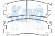 Комплект тормозных колодок KAVO PARTS BP-4571