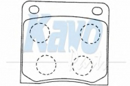 Комплект тормозных колодок KAVO PARTS BP-6584