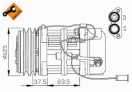 Компрессор NRF 32036