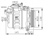 Компрессор NRF 32520G