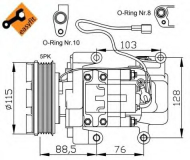 Компрессор NRF 32681G