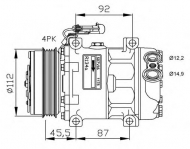 Компрессор NRF 32701G