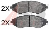 Комплект тормозных колодок A.B.S. 37526 OE