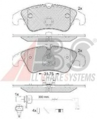 Комплект тормозных колодок A.B.S. 37587 OE