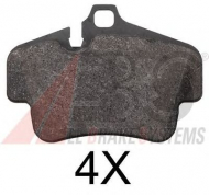 Комплект тормозных колодок A.B.S. 37823