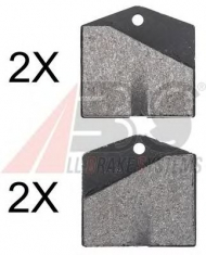 Комплект тормозных колодок A.B.S. 37828