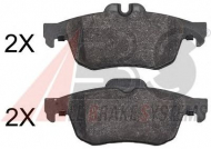 Комплект тормозных колодок A.B.S. 37870