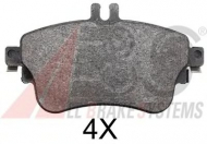 Комплект тормозных колодок A.B.S. 37912