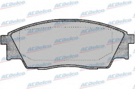 Комплект тормозных колодок ACDelco AC058049D
