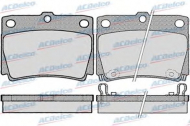Комплект тормозных колодок ACDelco AC0581029D