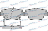 Комплект тормозных колодок ACDelco AC0581038D