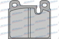 Комплект тормозных колодок ACDelco AC0581057D