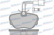 Комплект тормозных колодок ACDelco AC0581079D