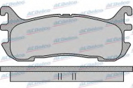 Комплект тормозных колодок ACDelco AC0581099D