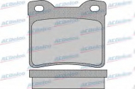 Комплект тормозных колодок ACDelco AC0581100D