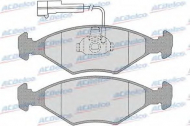 Комплект тормозных колодок ACDelco AC0581204D