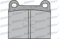 Комплект тормозных колодок ACDelco AC058135D