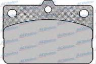 Комплект тормозных колодок ACDelco AC058136D
