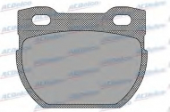 Комплект тормозных колодок ACDelco AC0581441D