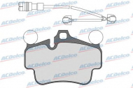 Комплект тормозных колодок ACDelco AC0581559AD