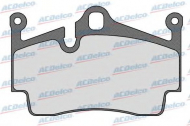 Комплект тормозных колодок ACDelco AC0581583D