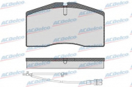 Комплект тормозных колодок ACDelco AC0581585AD