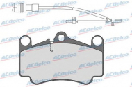 Комплект тормозных колодок ACDelco AC0581588BD