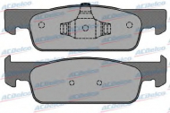 Комплект тормозных колодок ACDelco AC0581702D