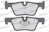Комплект тормозных колодок ACDelco AC0581741D
