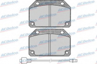 Комплект тормозных колодок ACDelco AC058176D