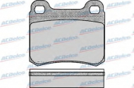 Комплект тормозных колодок ACDelco AC058181D