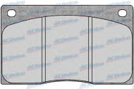 Комплект тормозных колодок ACDelco AC058386D