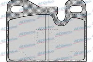 Комплект тормозных колодок ACDelco AC058403D